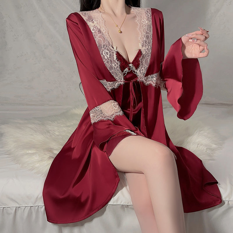 Satin Lace Slip Dress Robe Set - 70 (2).jpg