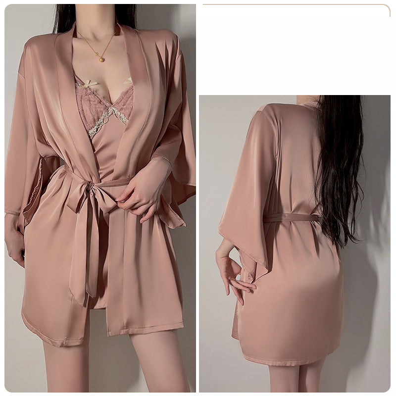 Satin Lace Set detail